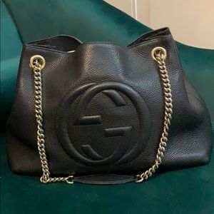 Gucci Soho Leather Shoulder Bag